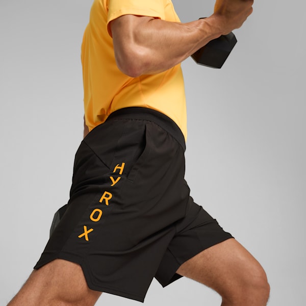 PUMA x HYROX Fuse 7" Shorts Men, PUMA Black, large-ZAF
