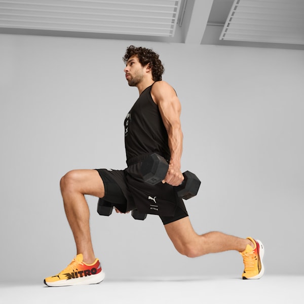 PUMA x HYROX 2-in-1 Shorts Men, PUMA Black, large-ZAF