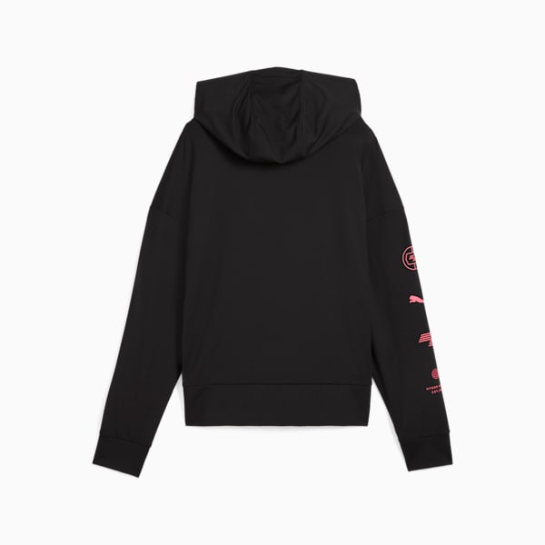 PUMA x HYROX CLOUDSPUN Hoodie Women, PUMA Black, large-ZAF