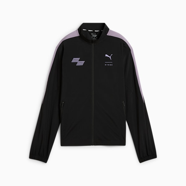 PUMA x HYROX Run Favourite Woven Jacket Women, PUMA Black, large-ZAF