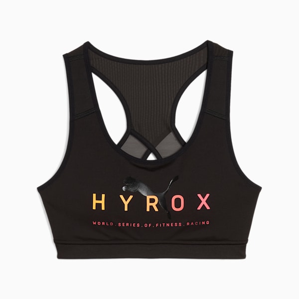 PUMA x HYROX 4Keeps Running Bra Women, PUMA Black, large-ZAF