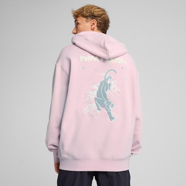 PUMA x SAYSKY Hoodie, Rose Mauve, large-MEX