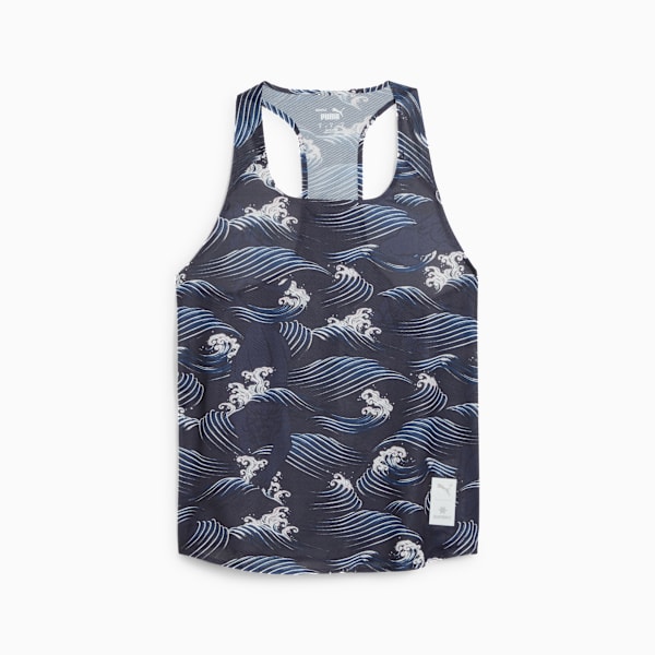 Musculosa estampada PUMA x SAYSKY para mujer, New Navy, large-ARG