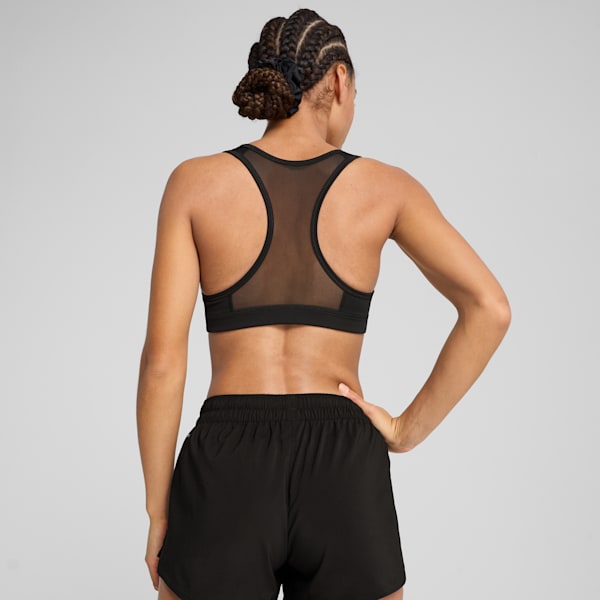 Top deportivo 4KEEPS II para mujer, Puma Black-White PUMA, large-ARG