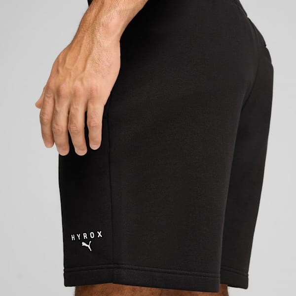 PUMA x HYROX Sweat Shorts Men, PUMA Black, large-ZAF