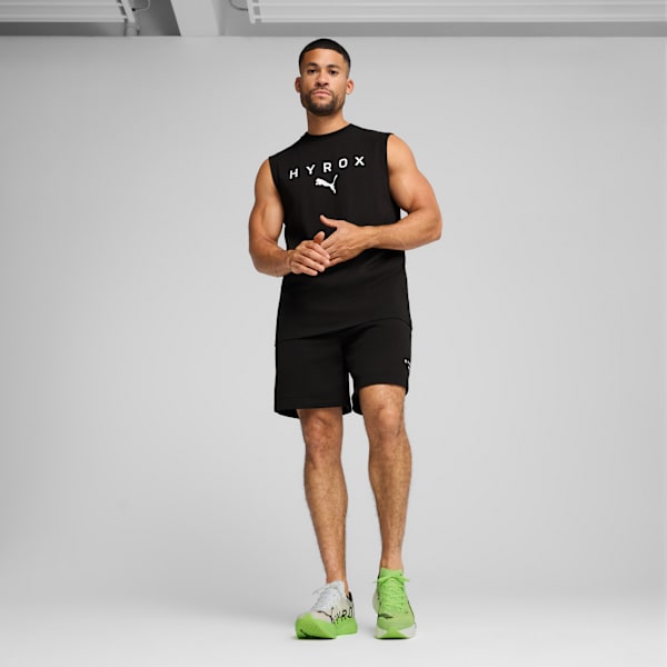 PUMA x HYROX Sweat Shorts Men, PUMA Black, large-ZAF