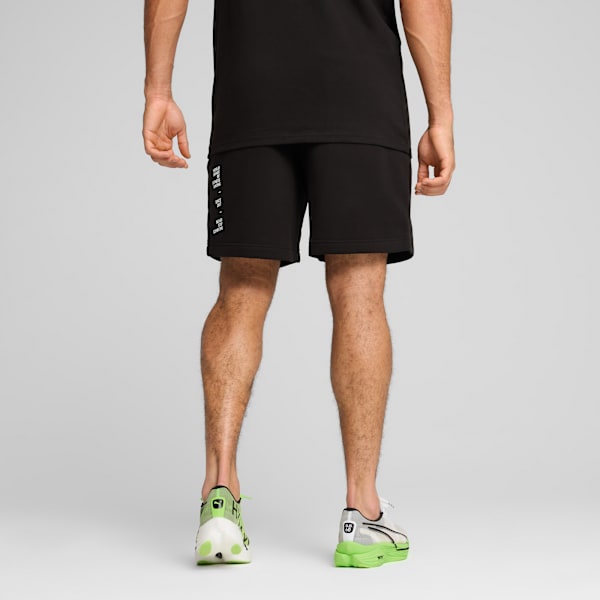 PUMA x HYROX Sweat Shorts Men, PUMA Black, large-ZAF