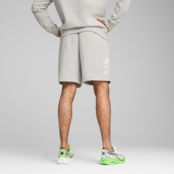 PUMA x HYROX Sweat Shorts Men, Light Gray Heather, large-ZAF