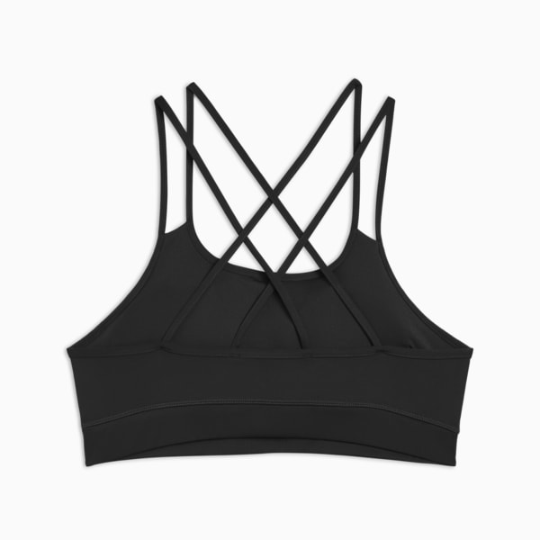 PUMA x HYROX MOVE Strappy Bra, PUMA Black, large-ZAF