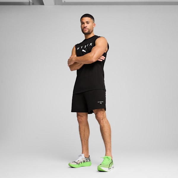 Remera sin mangas PUMA x HYROX para hombre, PUMA Black, large-ARG