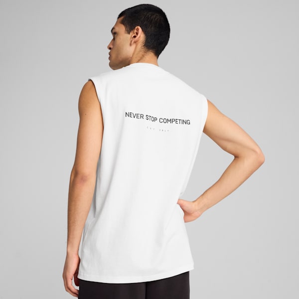 Remera sin mangas PUMA x HYROX para hombre, PUMA White, large-ARG