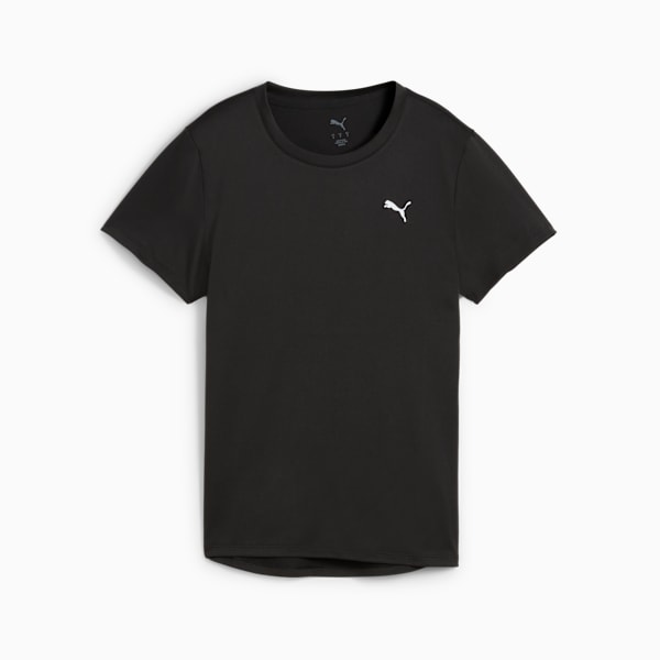 Train All Day Essentials Crew Tee Women, PUMA Black, large-MEX