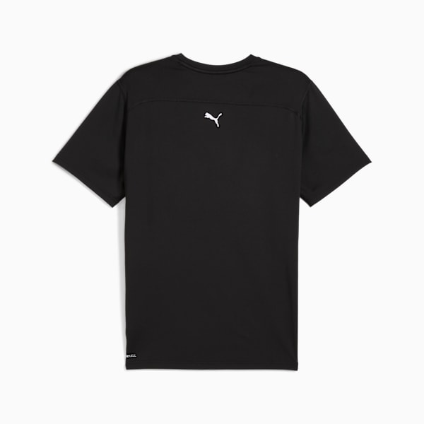 RUN CLUB Graphic Mesh Tee Men, PUMA Black, large-ZAF