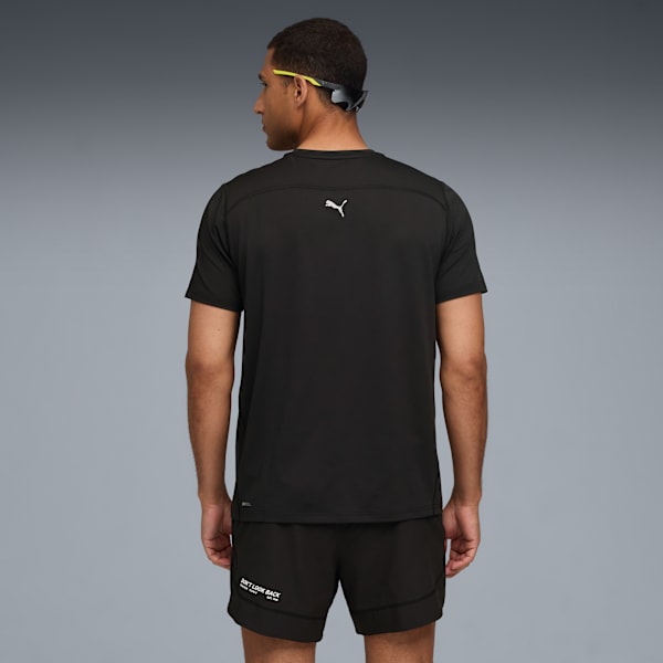 RUN CLUB Graphic Mesh Tee Men, PUMA Black, large-ZAF