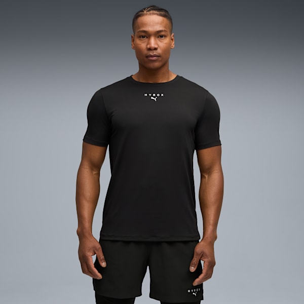 PUMA x HYROX CLOUDSPUN ThermoAdapt Tee Men, PUMA Black, large-ZAF