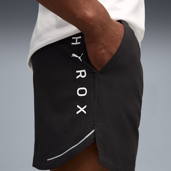 PUMA x HYROX ULTRAWEAVE 6" Shorts Men, PUMA Black, large-ZAF