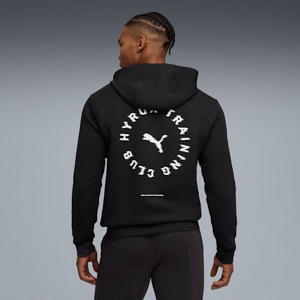 PUMA x HYROX CLOUDSPUN Hoodie Men, PUMA Black, large-ZAF