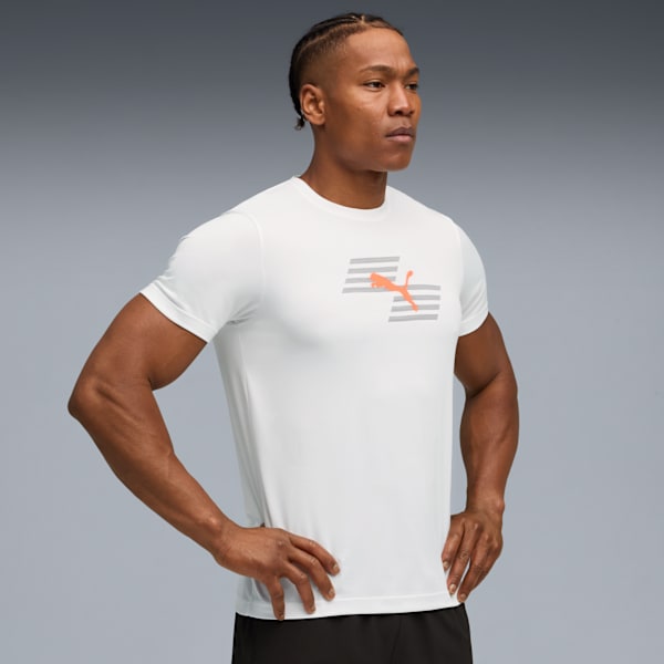 PUMA x HYROX Graphic Tee Men, PUMA White, large-ZAF