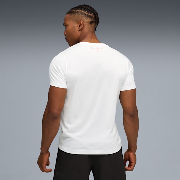 PUMA x HYROX Graphic Tee Men, PUMA White, large-ZAF