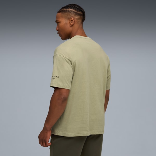 PUMA x HYROX City Lifestyle Tee Men, Lux Army, large-ZAF