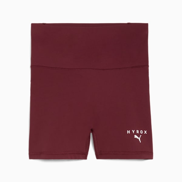 PUMA x HYROX SHAPELUXE 3" Tight Shorts Women, Ruby Shimmer, large-ZAF