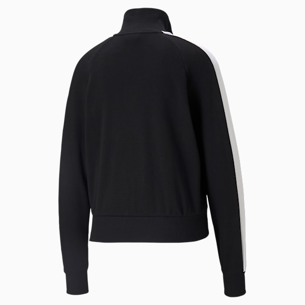 Chamarra de pista Iconic T7 para mujer, Puma Black, large-MEX