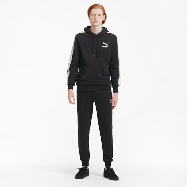 Pantalones deportivos con bajo elástico para hombre Classics, Puma Black, large-ARG