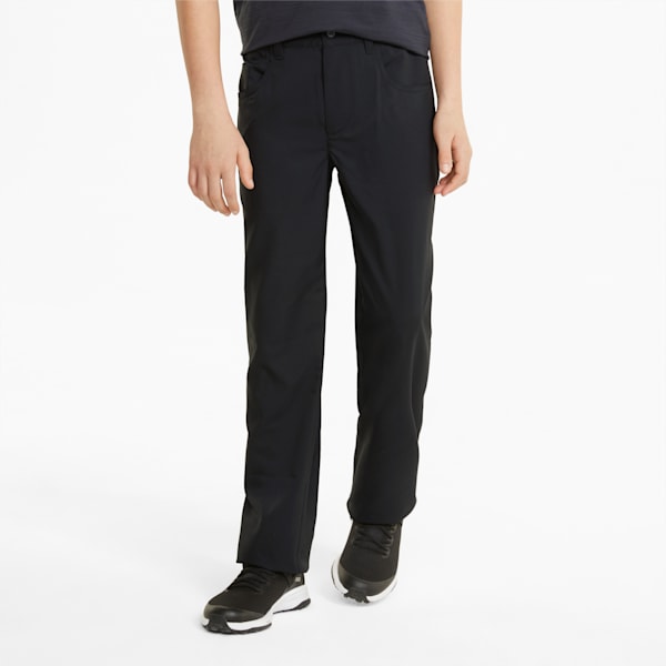 5-Pocket Golf Pants Youth, Puma Black, large-ZAF