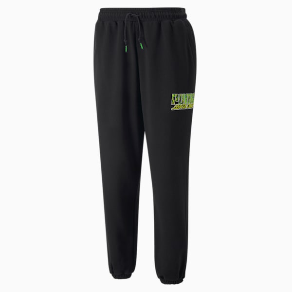 PUMA x SANTA CRUZ Sweatpants, Puma Black, large-ZAF