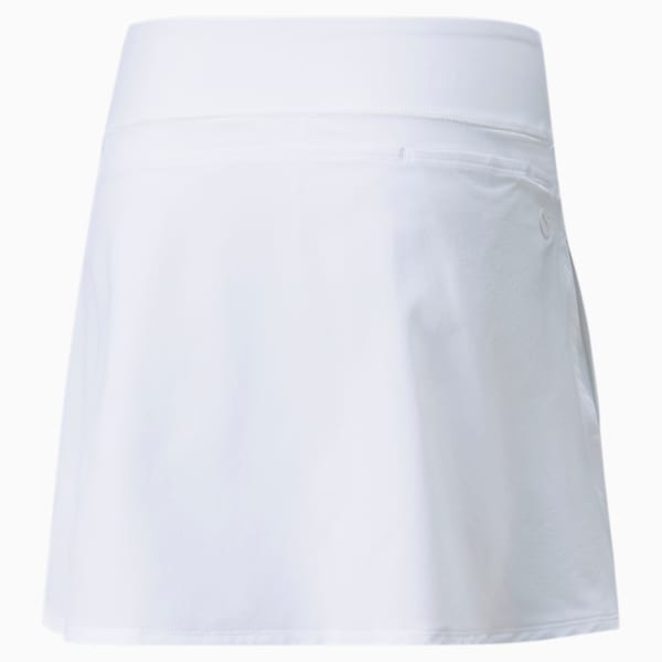 PWRSHAPE Solid Women's Golf Skirt, Bright White, large-ZAF