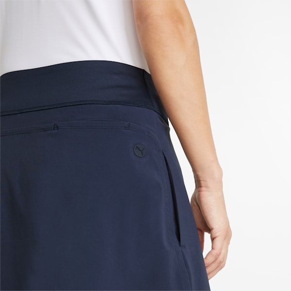 PWRSHAPE Solid Women's Golf Skirt, Navy Blazer, large-ZAF