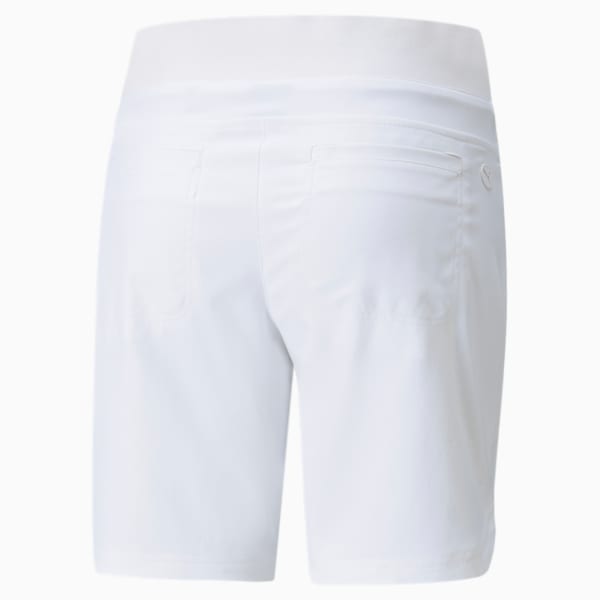 Bermuda Women's Golf Shorts, Bright White, large-ZAF