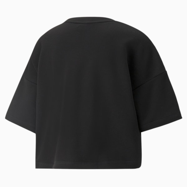 Remera FLORAL Crew Sweat, Puma Black, large-ARG