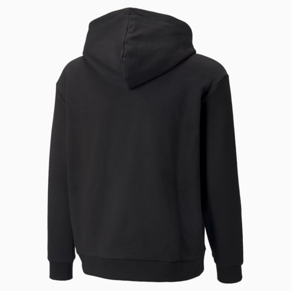 PUMA x BATMAN Graphic Youth Hoodie, Puma Black, large-ZAF