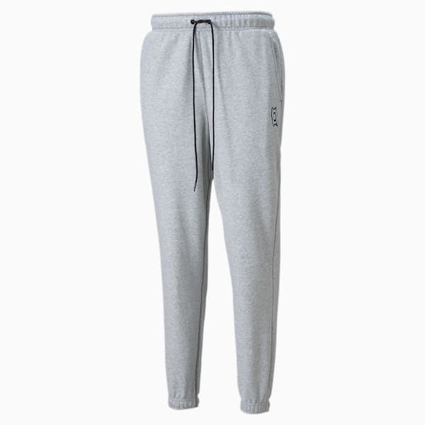 Pivot EMB Men's Basketball Sweatpants, Light Gray Heather, large-ZAF