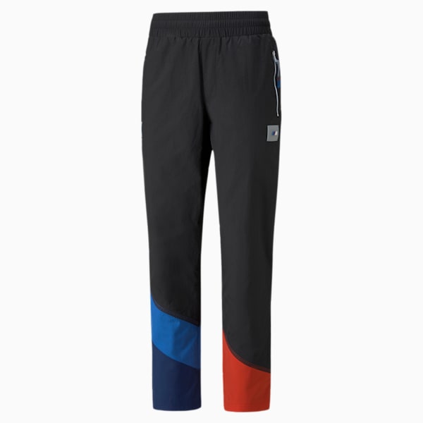 BMW M Motorsport Statement Woven Men's Pants, Puma Black-M Color, large-ZAF