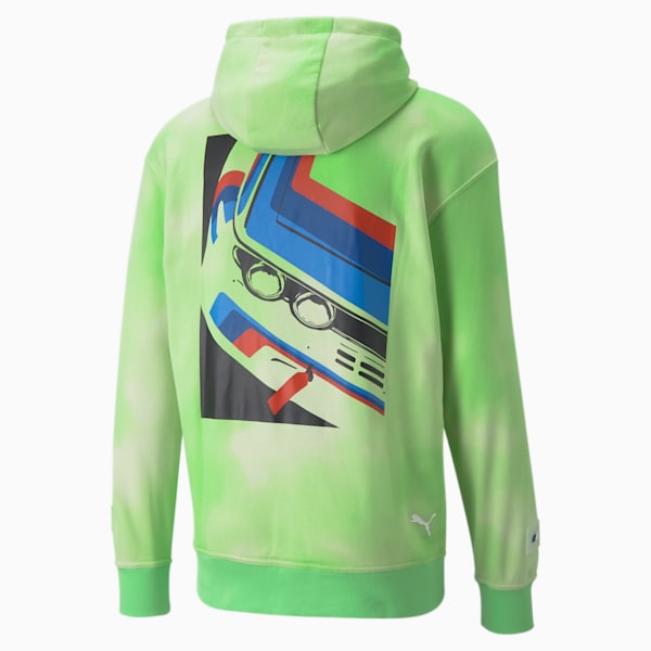 BMW M Motorsport Statement Men's Hoodie, Paradise Green, large-ZAF