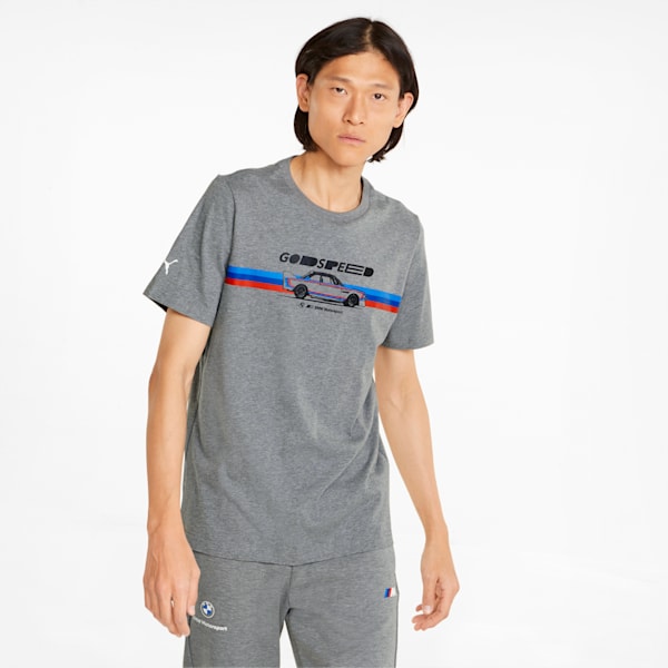 Remera Summer Roar con estampado gráfico x, Medium Gray Heather, large-ARG