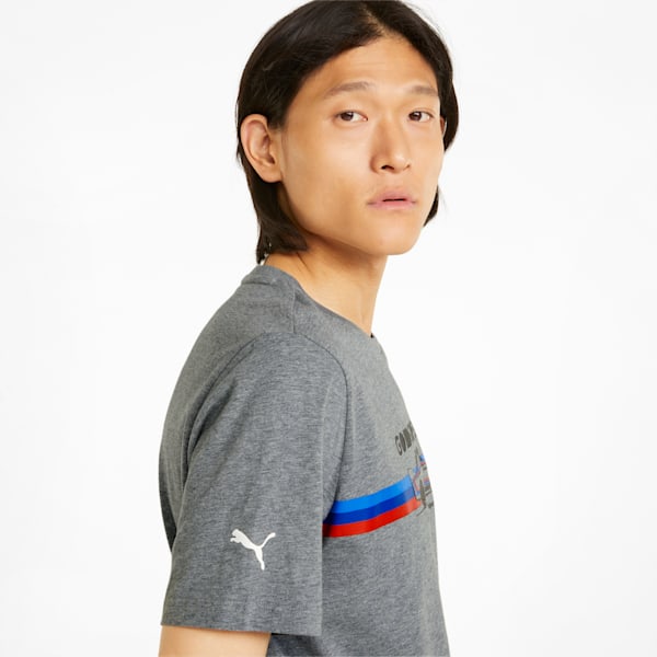 Remera Summer Roar con estampado gráfico x, Medium Gray Heather, large-ARG