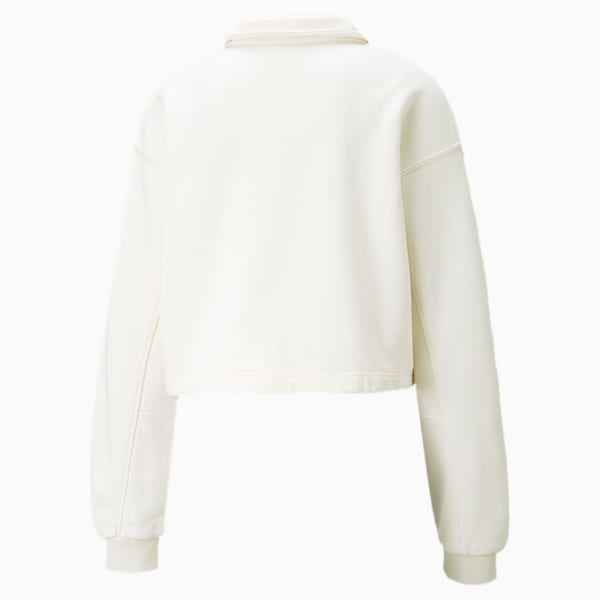 Infuse Fashion Polo Women's Sweatshirt, Pristine, large-ZAF