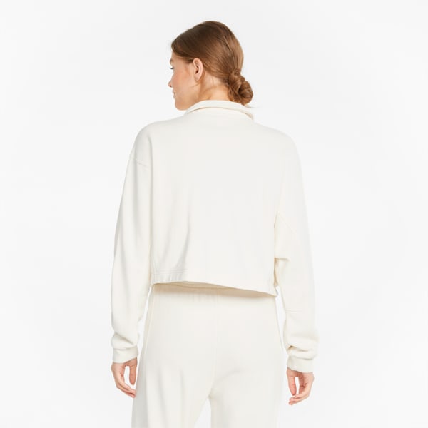 Infuse Fashion Polo Women's Sweatshirt, Pristine, large-ZAF