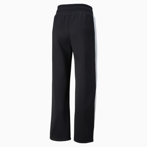T7 Straight Women's Pants, Puma Black, large-ZAF