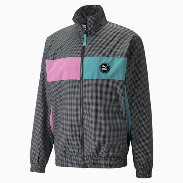 SWxP Woven Men's Jacket, Puma Black, large-ZAF