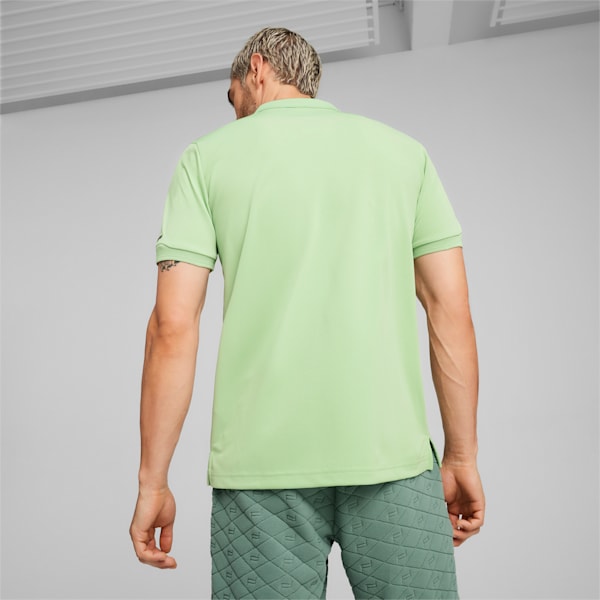 Porsche Design Men's Polo Shirt, Pure Green, large-MEX