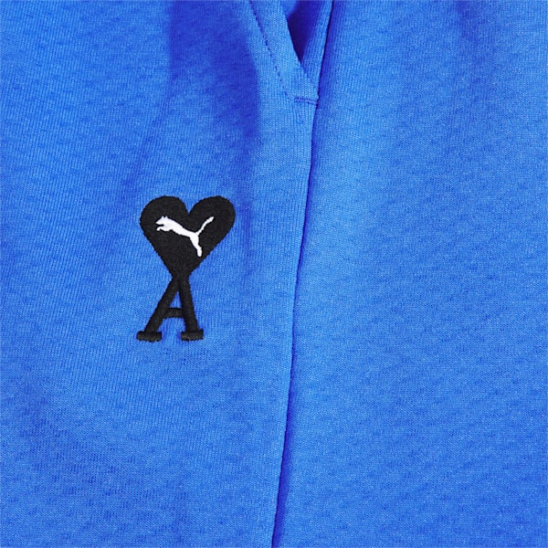 PUMA x AMI Knitted Shorts, Dazzling Blue, large-ZAF