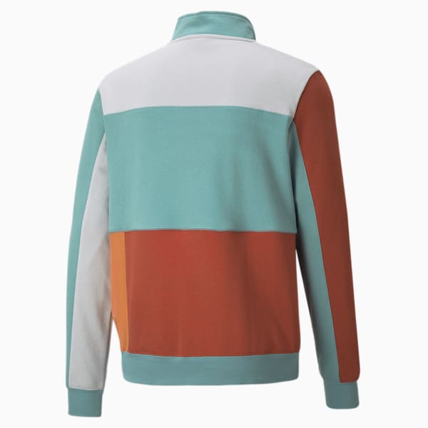 Signature Men's Basketball Pullover, Mineral Blue, large-ZAF