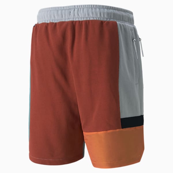 Signature Men's Basketball Shorts, Mineral Blue, large-ZAF
