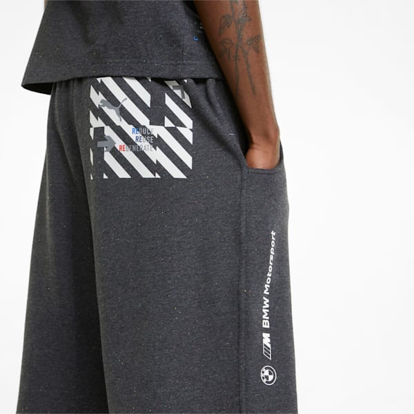 BMW M Motorsport RE:Collection Men's Shorts, Dark Gray Heather-B1NP008, large-ZAF