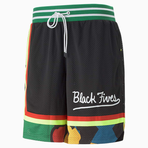 Ballroom Men's Basketball Shorts, Puma Black, large-ZAF