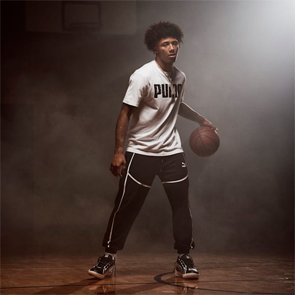 PUMA x Joshua Vides Men's Sweatpants, Puma Black, large-ZAF